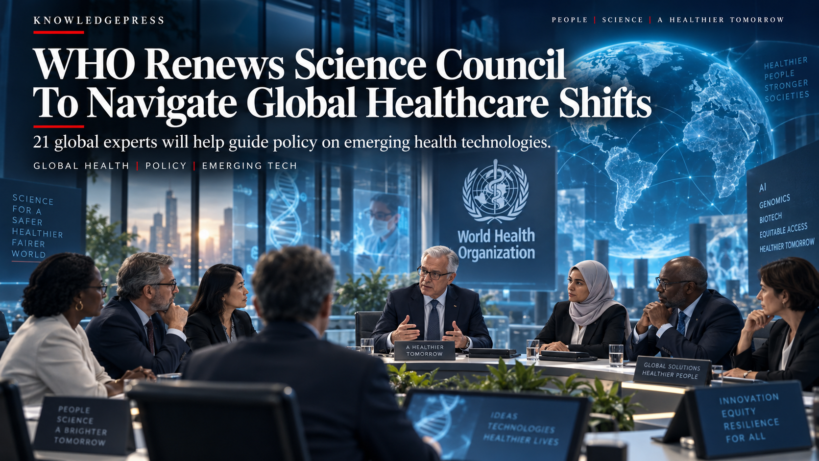 WHO Renews Science Council to Navigate Rapid Technological Shifts in Global Healthcare