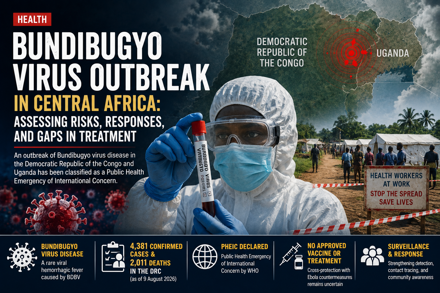 Bundibugyo Virus Outbreak in Central Africa: Assessing Risks, Responses, and Gaps in Treatment
