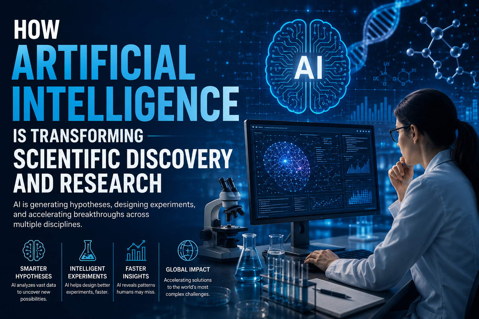 How Artificial Intelligence is Transforming Scientific Discovery and Research