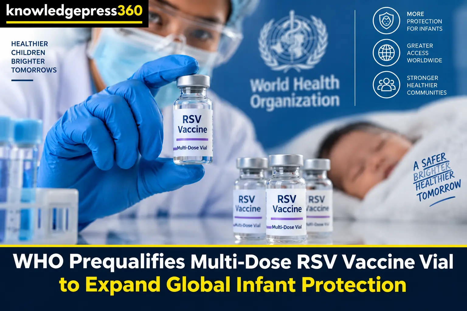 WHO Prequalifies Multi-Dose RSV Vaccine Vial to Expand Global Infant Protection